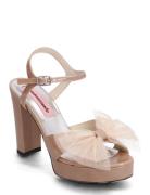 Melody Tulle Bow Beige Custommade