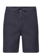 Fenix Linen Shorts Navy Morris