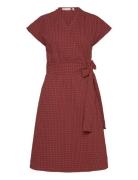 Edenaiw Wrap Dress Burgundy InWear