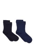 Ankle Sock - Rib Navy Minymo