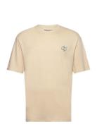 Dptennis Print T-Shirt Beige Denim Project