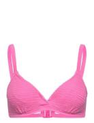 Ibiza Waves Uw Plunge Bikini Top 34 Ff Pink Freya