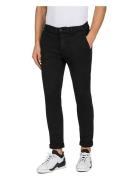 Zeumar Trousers Slim Hyperchino Color Xlite Black Replay