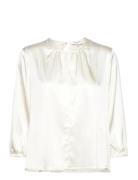 Silk Blouse White Rosemunde