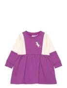 Nmfnila Ls Swe Dress Bru Pb Purple Name It