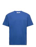 Crew T-Shirt Blue Les Deux