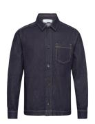 Layton Hybrid Shirt Blue Les Deux