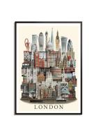 London Standard Poster Patterned Martin Schwartz