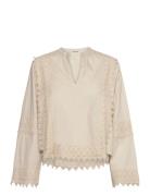 Srhallie Blouse Gots Cream Soft Rebels