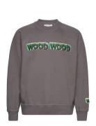 Hester Logo Sweatshirt Grey Wood Wood