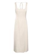 Eginagz Midi Dress Cream Gestuz