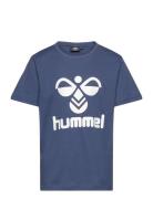 Hmltres T-Shirt S/S Blue Hummel