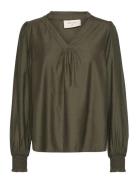 Fqsirena-Blouse Green FREE/QUENT