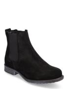 Biadanelle Chelsea Boot Suede Black Bianco