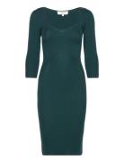 Merino Wool Dress Green Rosemunde