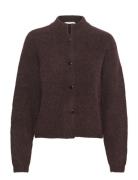 Alphagz Short Cardigan Burgundy Gestuz