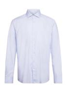 Bs Karl Slim Fit Shirt Blue Bruun & Stengade