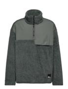 Teen Halfzip Fleece Y Green Jack Wolfskin