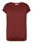 Vidreamers New Pure T-Shirt/Su-Noos Red Vila