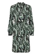 Slkenna Shirt Dress Green Soaked In Luxury