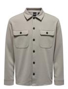 Onsnewkodyl Overshirt Sweat Noos Beige ONLY & SONS