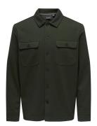 Onsnewkodyl Overshirt Sweat Khaki ONLY & SONS