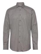 Bs Rigoberto Slim Fit Shirt Brown Bruun & Stengade