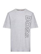 Short Sleeves Tee-Shirt Grey BOSS