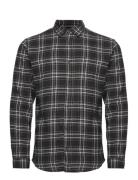 Jjplain Fall Check Shirt Ls Black Jack & J S