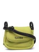 Knot Mini Flap Over Green Ganni