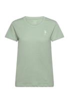 Uspa T-Shirt Cameline Women Green U.S. Polo Assn.