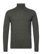 Merino Knit Roll-Neck Green Lindbergh