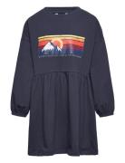 Camille Dress Navy Ebbe Kids