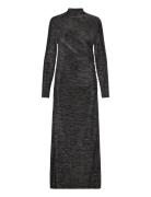 Jafariw Wrap Dress Grey InWear