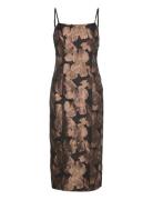 Slftriana Midi Strap Dress B Black Selected Femme