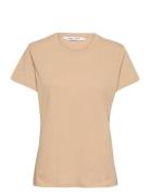 Solly Tee Solid 205 Beige Samsøe Samsøe