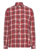 Relaxed Fit Plaid Cotton Shirt Red Polo Ralph Lauren