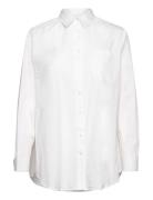 Gaia Shirt Poplin White Moshi Moshi Mind