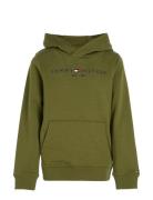 Essential Hoodie Green Tommy Hilfiger