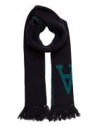 Aa Scarf Navy Double A By Wood Wood
