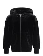 Hoodie Full Zip Black Rosemunde Kids