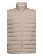 Slhbarry Quilted Gilet Noos Cream Selected Homme