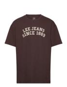 Ss Tee Brown Lee Jeans