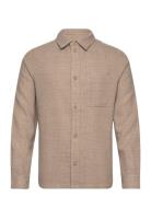 Kevin Bouclé Shirt Beige Les Deux