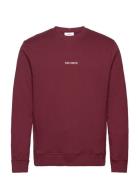 Lens Sweatshirt - Seasonal Burgundy Les Deux