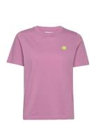 Mia T-Shirt Pink Double A By Wood Wood