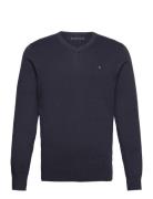 Classic Cotton V Neck Navy Tommy Hilfiger