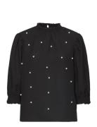 Beniasz Blouse Black Saint Tropez