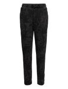 Trousers W Aop Black Lindex