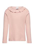 Top Drop Needle Frill Collar Pink Lindex